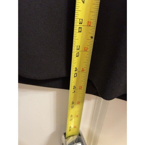 Calvin Klein Women’s Black Sheath Sleeveless Collared Knee Length Dress Sz 12 - Picture 6 of 6